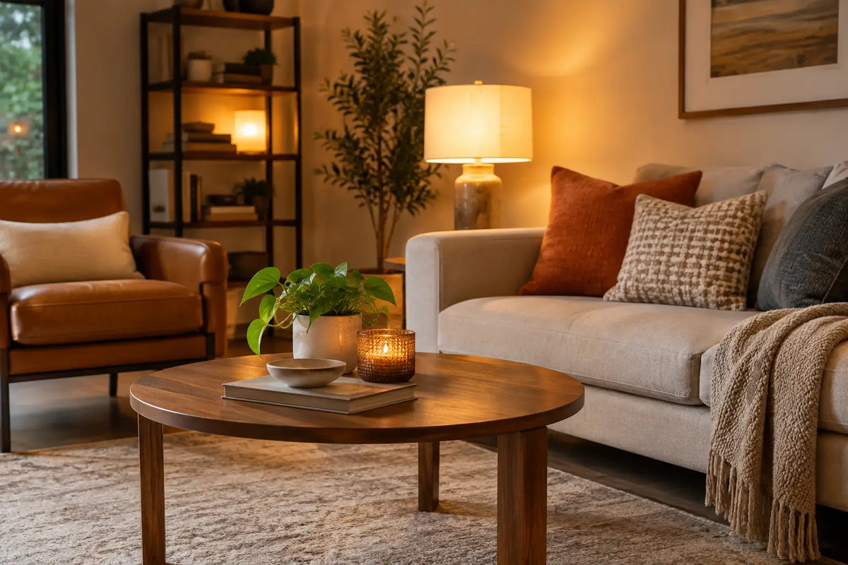 Warm Lighting for Living Room, Considered