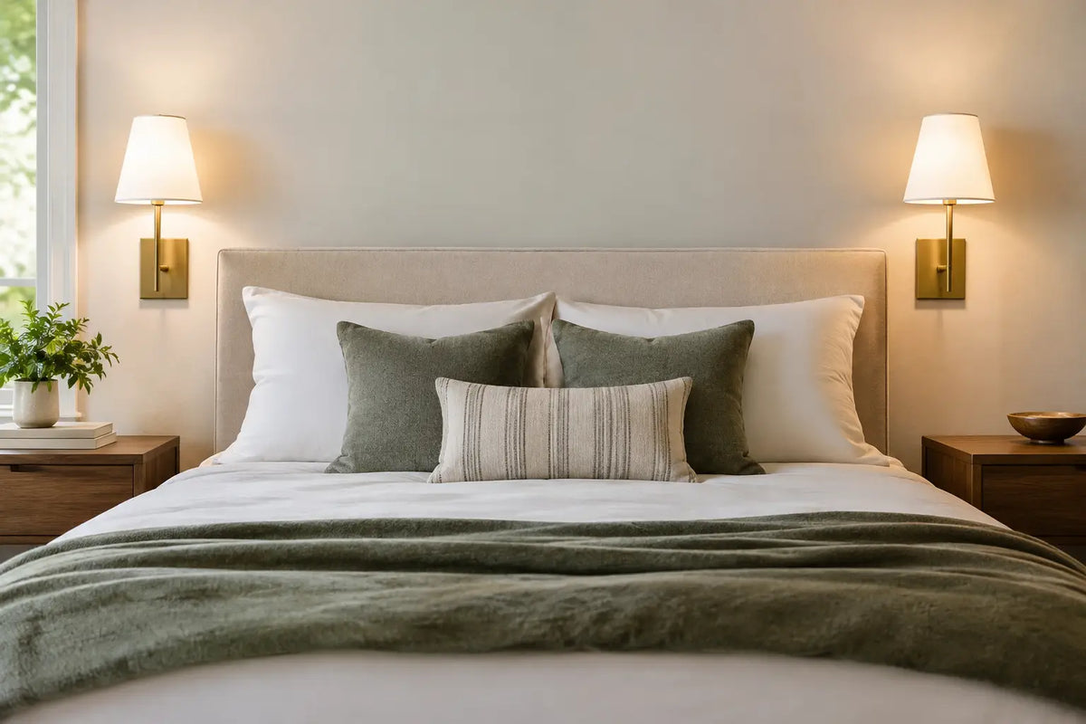 Wall Sconces Beside Bed Height, Perfectly Considered