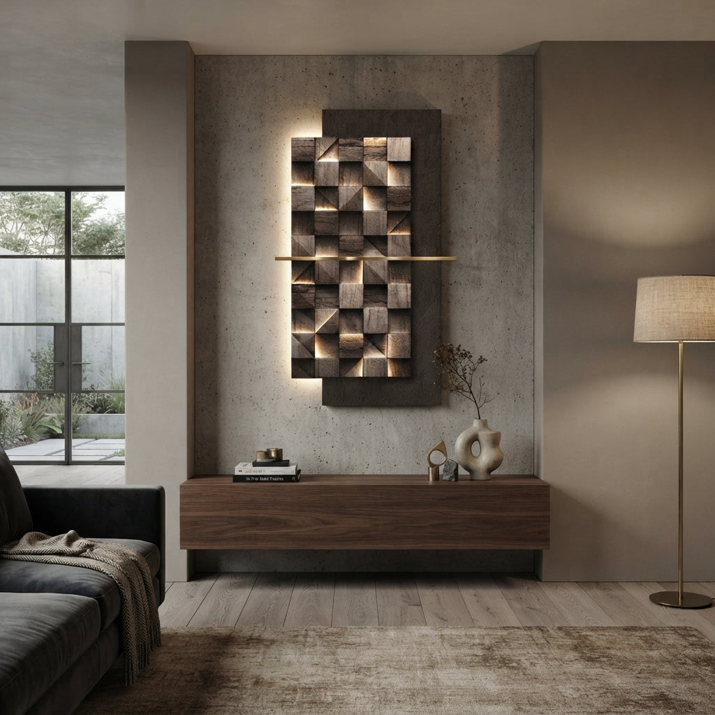 Crystal Mural Light