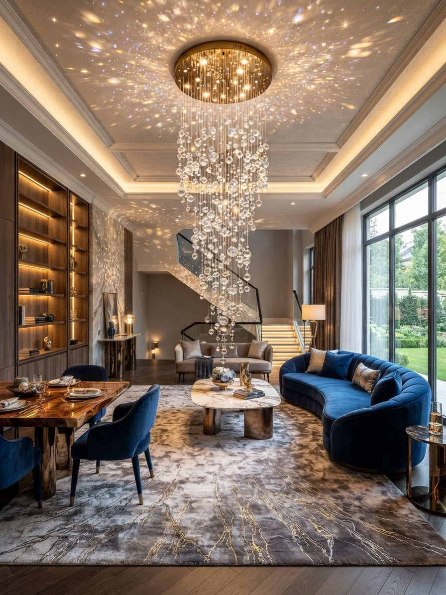 Aurelia Grand Crystal Chandelier