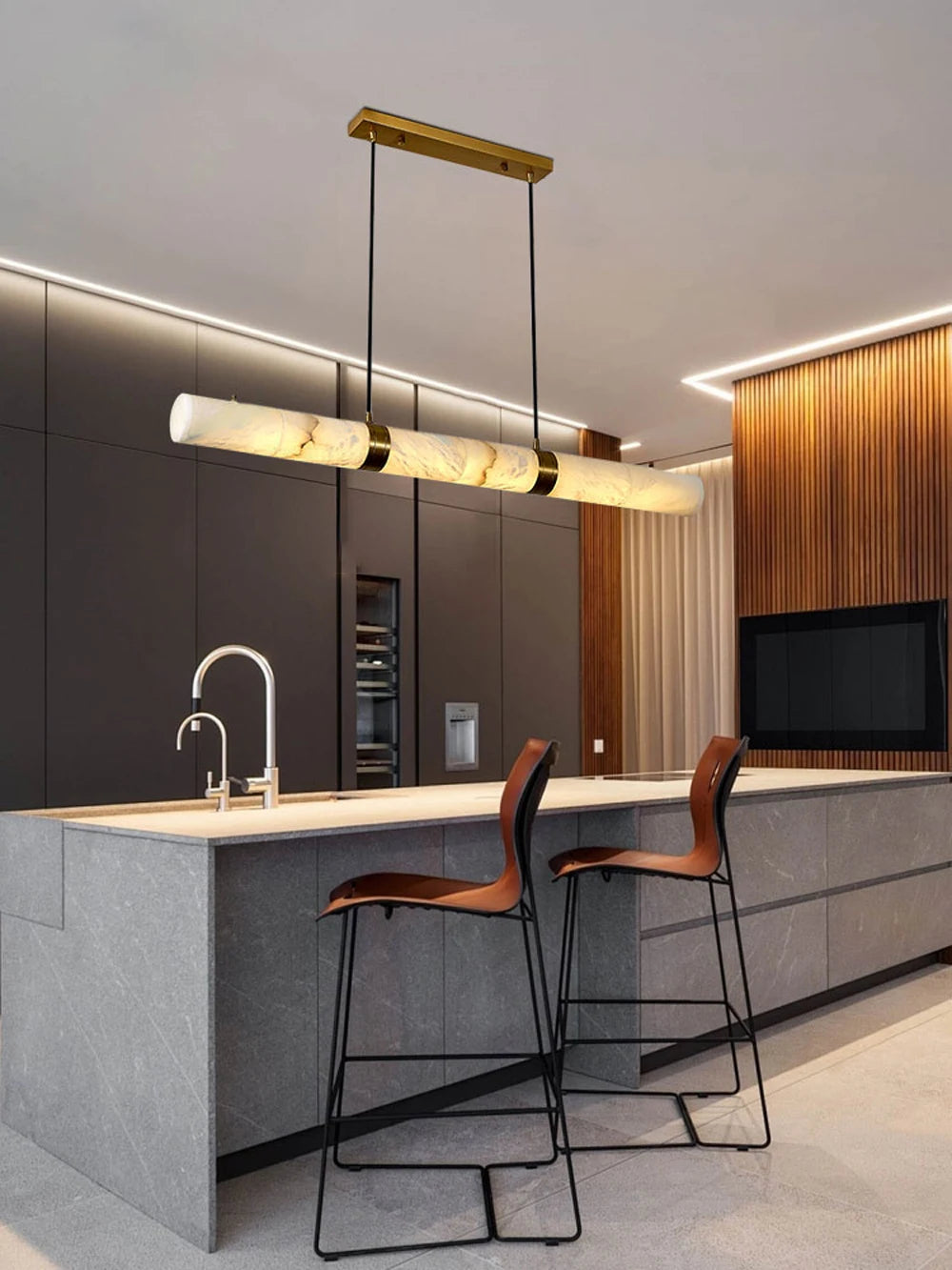 Alba Linear Chandelier