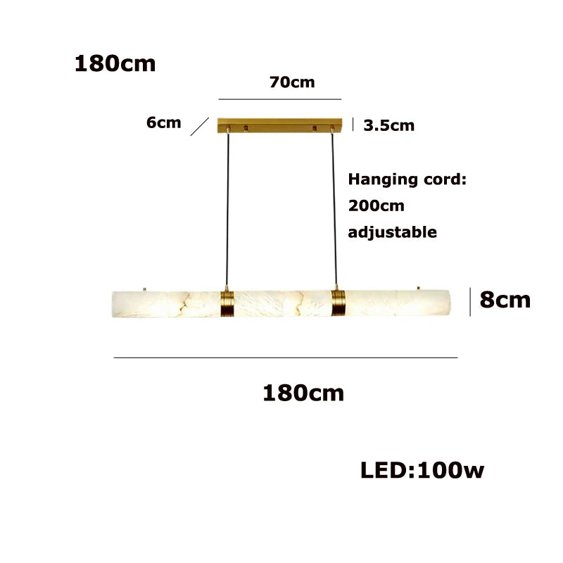 Alba Linear Chandelier