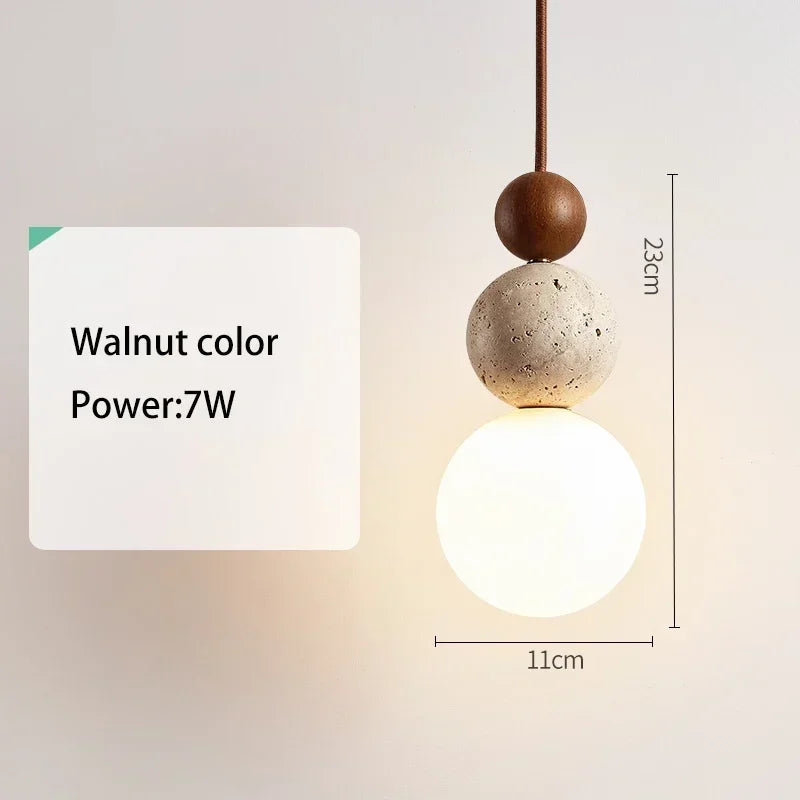 Calista Travertine Pendant