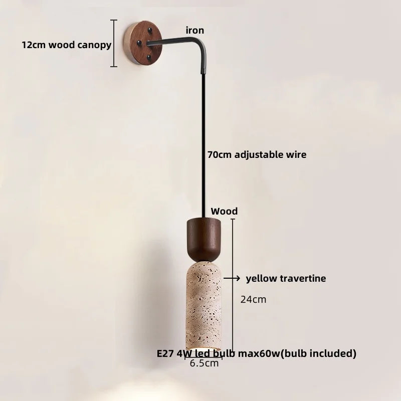 Cedar Sconce