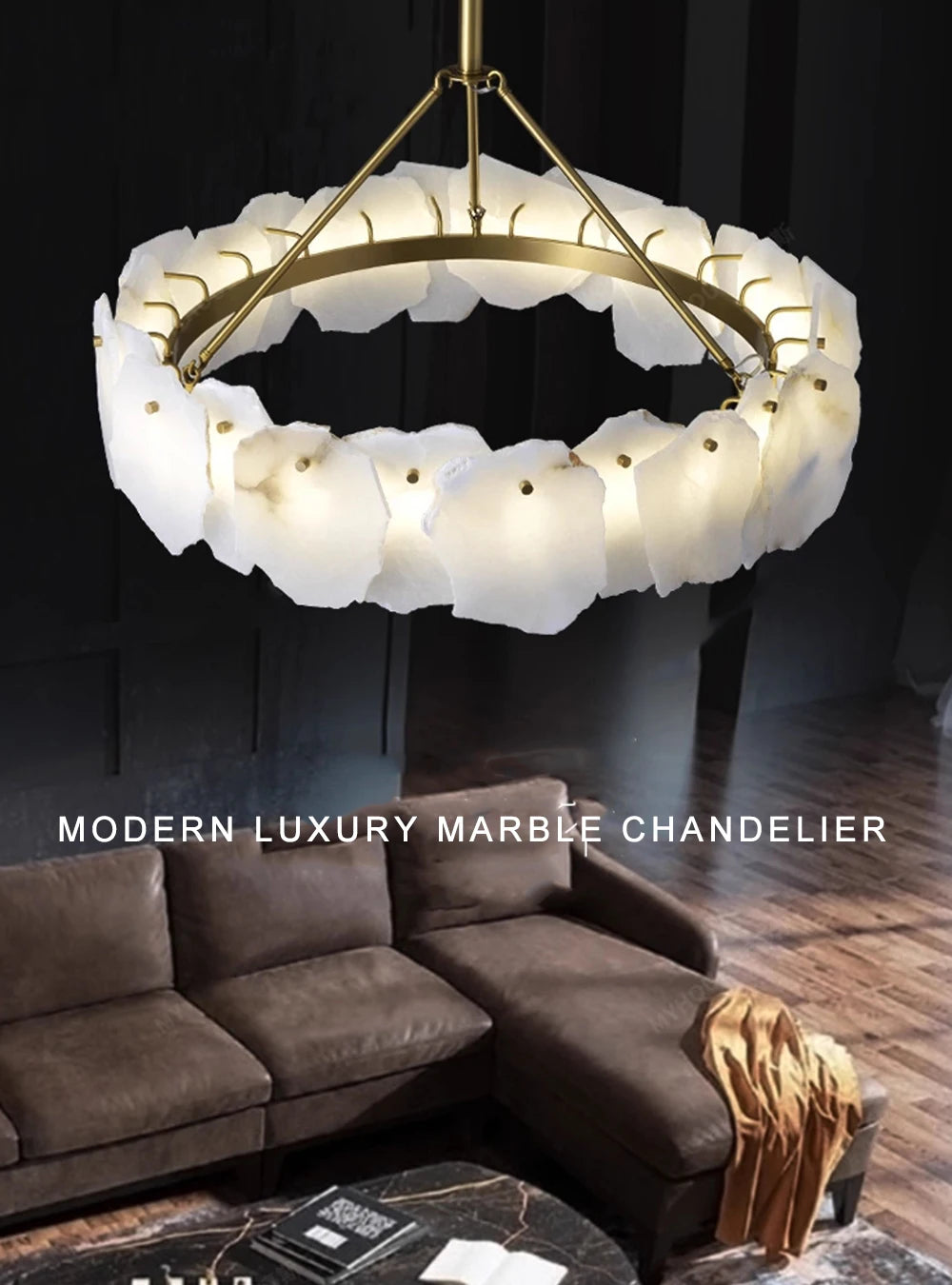 Aurelia Halo Chandelier