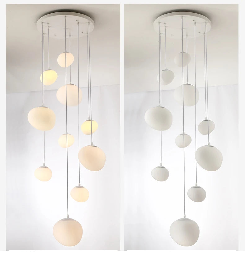 Pebble Chandelier