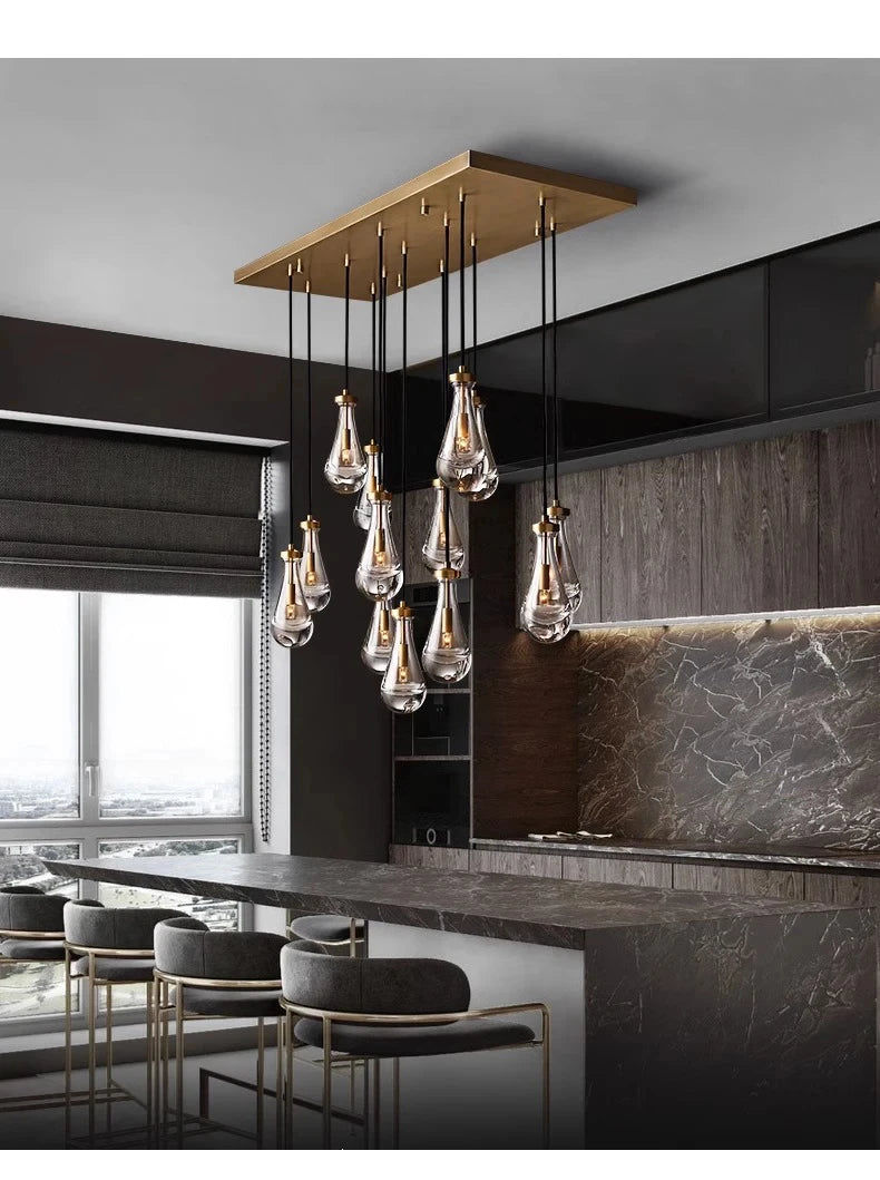Vellora Waterdrop Chandelier