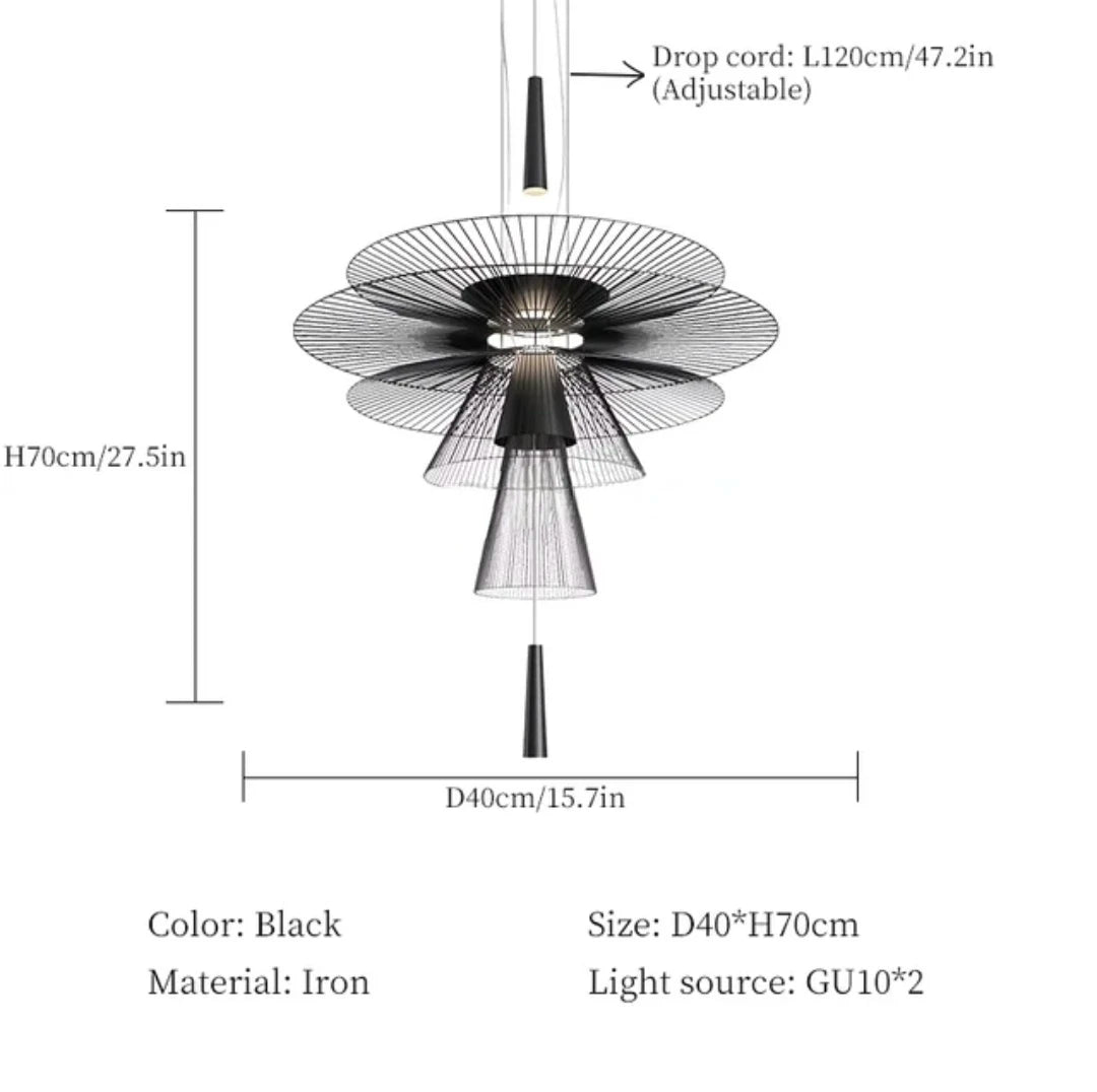Orbit Halo Pendant