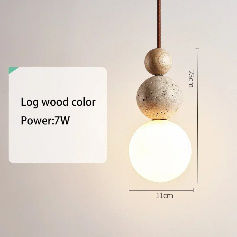 Calista Travertine Pendant