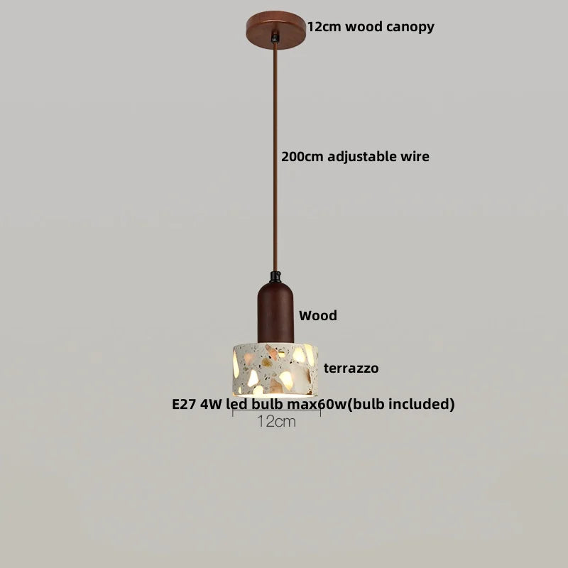 Kanso Terrazzo Pendant