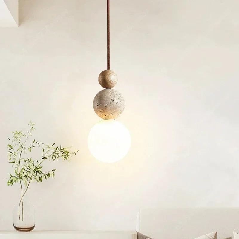 Calista Travertine Pendant