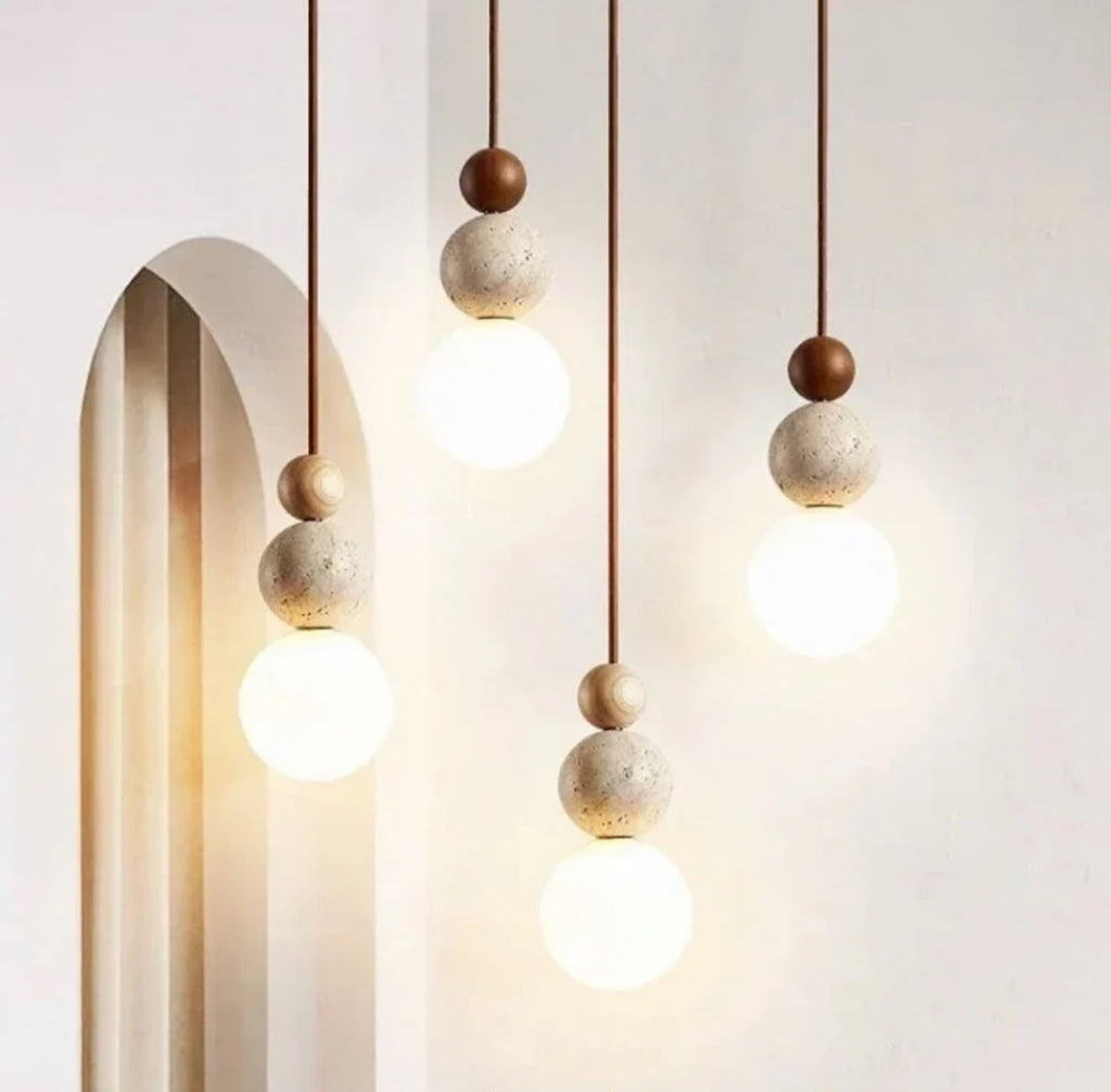 Calista Travertine Pendant