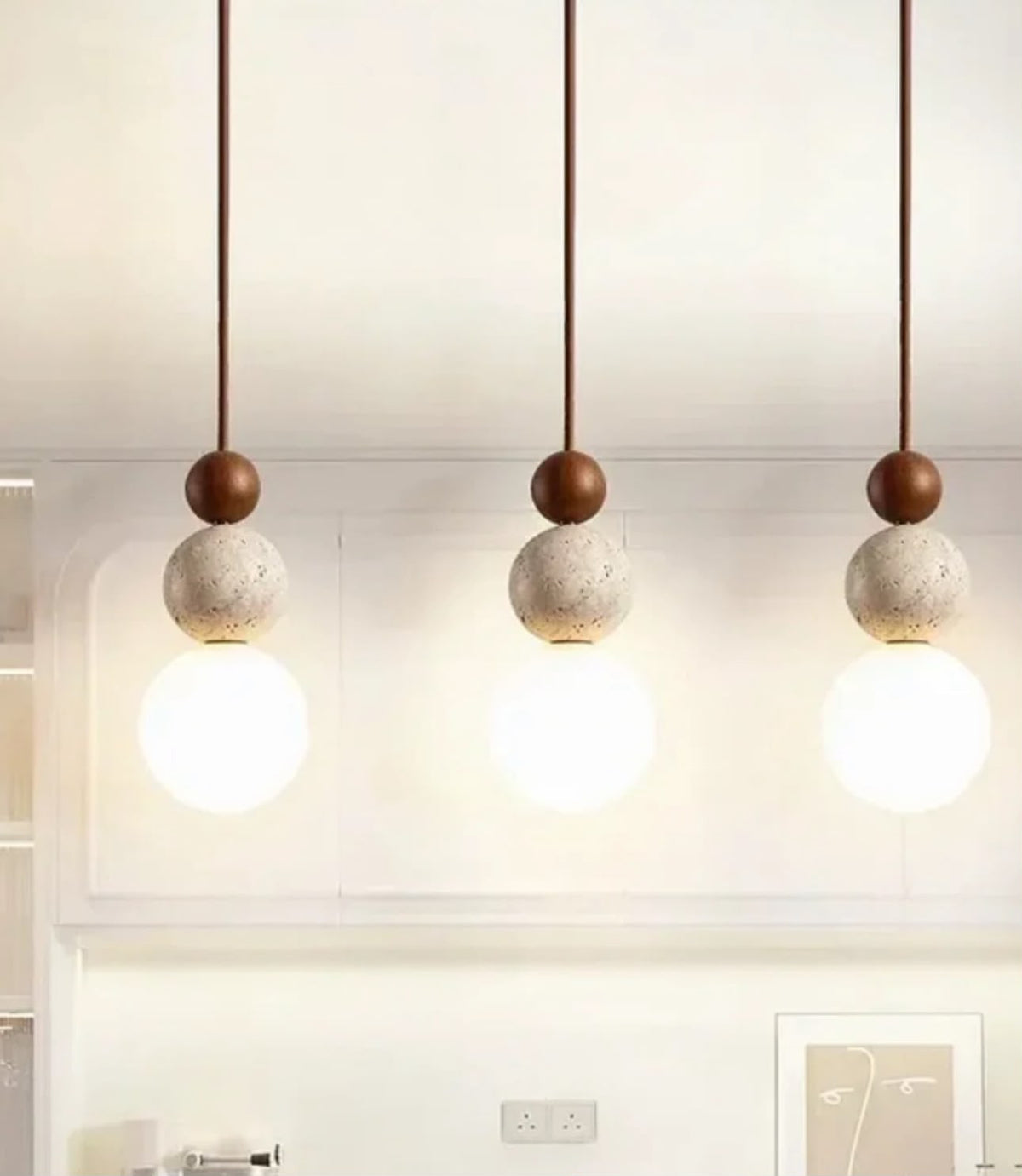 Calista Travertine Pendant