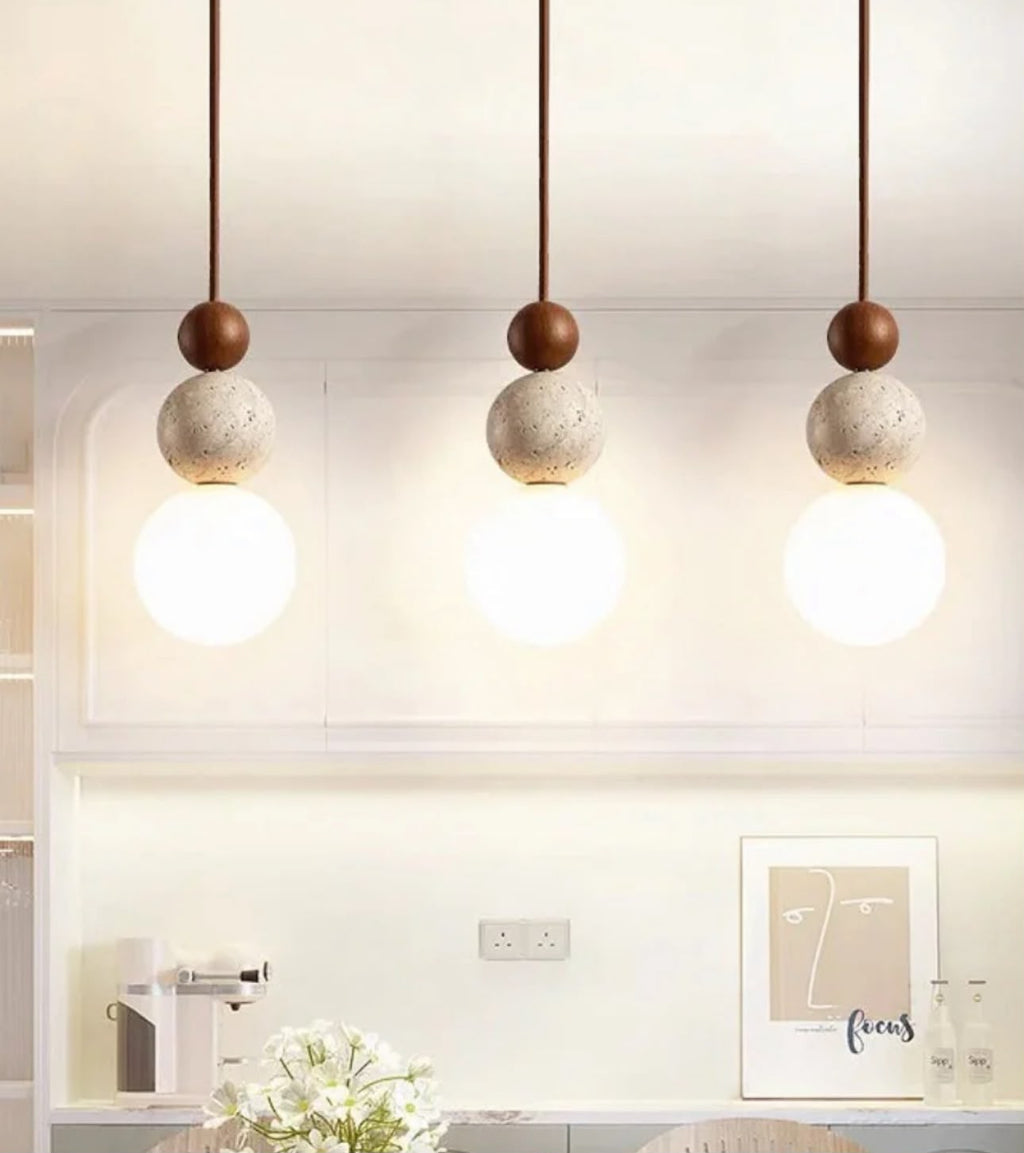 Calista Travertine Pendant