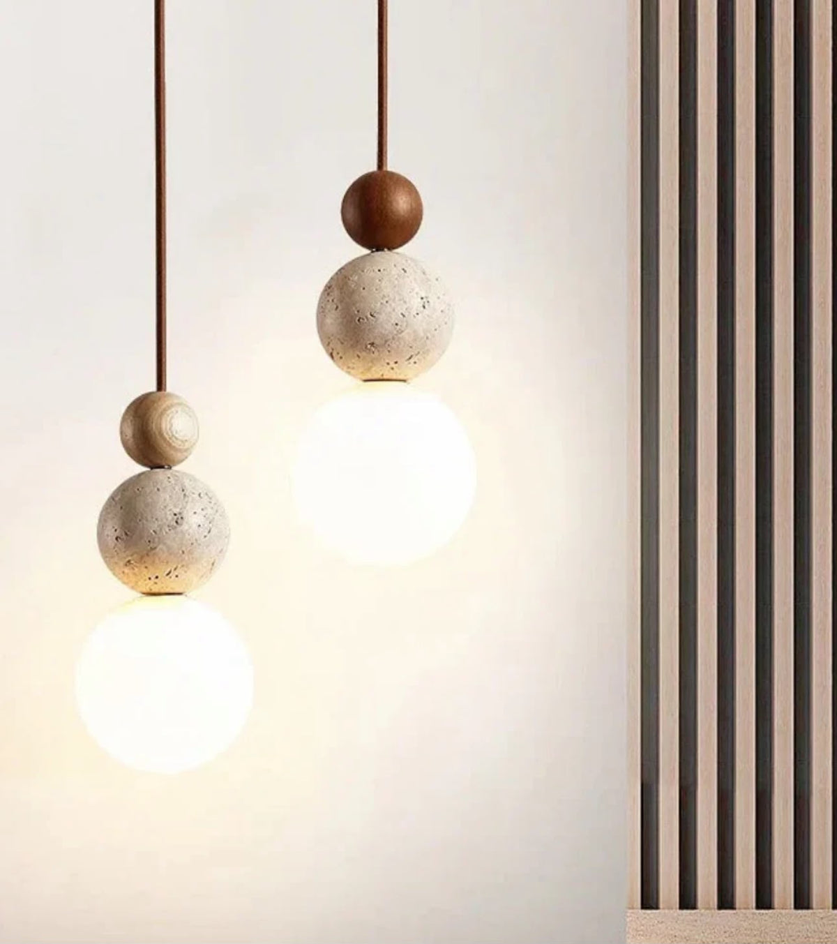 Calista Travertine Pendant